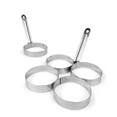 제이앤디디자인 원형 계란후라이틀 토스트계란틀, 1구, 1개