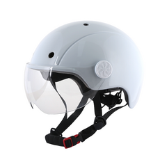 코디바이크 고급 자전거 고글 헬멧 추가고글포함, 유광화이트, 1개