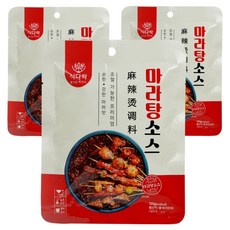 식다락 마라탕소스, 120g, 3개