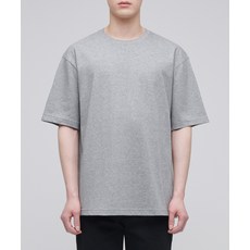 매장정품 무신사스탠다드 MUSINSA STANDARD [쿨탠다드] 릴렉스 핏 크루 넥 티셔츠 [미디엄 그레이] MMJTS6Z19-MR 544684