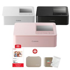 캐논 셀피 포토프린터 CP1500 + RP-108 용지+악세사리 패키지 (포토앨범/아이리버 하드케이스/포켓융), CP1500 핑크