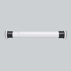 쿠웅샵 힘센 압축 32mm 커튼봉, 화이트