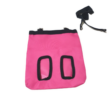 펫똑 대형 토끼 기니피그 건초렉 건초통 바구니 주머니, 분홍, 1개