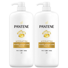 극손상 케어 샴푸 팬틴 대용량, 2개, 1.2L
