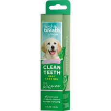 TropiClean Fresh Breath 潔牙凝膠, 1個, 幼犬2oz*1瓶