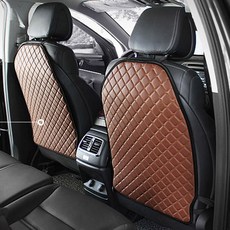 크라이슬러300C킥매트 시트커버, 퀼팅킥매트 - 블랙 낱개, 1개