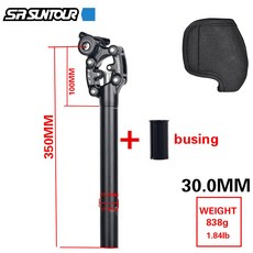 SR SUNTOUR NCX 자전거 50MM 30 시트 31 댐핑 27 튜브 산악 서스펜션 30 33 350MM 여행 30 28, SUNTOUR 30MM Case