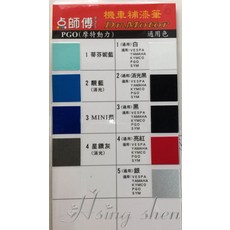 Dr. Motor 點師傅 機車補漆筆, 1個, 摩特動力1蒂芬妮藍