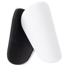 迷你足球護腿板 Shin Pads, ni白8釐米, 1個