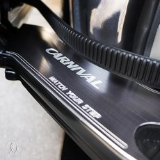 비브랜드 슬라이딩 도어 주문제작 포인트 알루미늄 커버 더뉴카니발 호환제품, 카본_슬라이딩도어