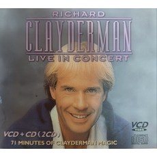 중고CD) Richard Clayderman (리차드 클레이더만) - live in concert (CD+VCD) A급