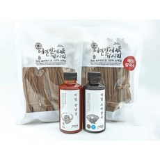 메밀밭에가시리 100% 메밀로 만든 메밀국수, 메밀소바세트(메밀국수 500g+소바장국 1개), 600g, 1개
