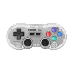 GENKI x 8BitDo PocketPro 휴대용 무선 게임 컨트롤러 홀 효과 조이스틱 진동 자이로 USB C 케이블 탑재 콘솔 닌텐도 스위치 윈도우 맥 OS 안드로이드 스팀, GENKI x 8BitDo PocketPro 휴대용 무