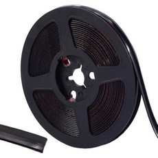 크라스피어 20피트 x 13인치 욕실용 코킹 스트립 셀프 접착 씰링 테이프 방수용 흰색 좁은 PVC 세라믹 코너 타일 틈새 실란트 몰딩 트림 가장자리 장식 주방 화장실 욕조용, Black, 1