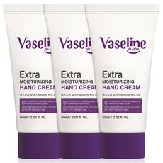 바이존 바세린 핸드크림 고보습 핸드로션 대용량, 60ml, 3개