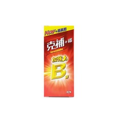 克補+鐵 加強錠 B群, 1g, 60個