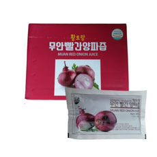 그린식품 황토랑 무안 자색 빨간양파즙 110ml x 120포