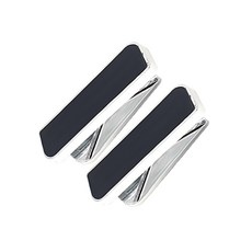 360도 차량용 다용도 마그네틱 자석 핸드폰거치대, 실버, 2개