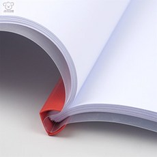 리치점빵 기본 쫄대 파일 A4 클리어파일제작 클리어파일, 화이트