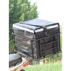 바이크 프론트 스쿠터 앞바구니 오토바이 베이직 1 선반 베이직타입, 2 라지 두꺼운 파이프 뚜껑없음 가방없음 장착