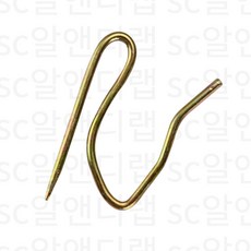 커튼핀 S고리 커텐핀 코튼 부자재 부속품 액세서리 50p