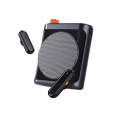 M2925新款無線領夾麥克風 20W藍牙5.3便攜式擴音器, 白色, 教師專用