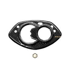 御前二輪 機車精品 碳纖維 儀表蓋 適用 勁戰二代, 1個, 二代化油(兩孔)