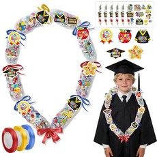 실크(견)ovahamd Candy Leis for Graduation 2026 - Lei Making Kit Clear Poly Tubing 레드 블랙 65.6Ft Clear, Red