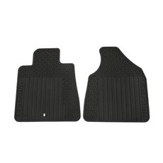 GM Accessories 22890016 퍼스트 로우 프리미엄 전천후 바닥 매트 제트 블랙 트래버스 스크립트 포함