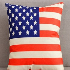 생활품위 나라 국기무늬 쿠션커버 감성쿠션커버