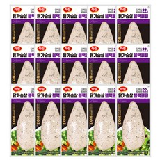 하림 닭가슴살 블랙페퍼 100g, 15개