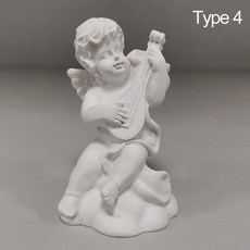 석고상 홈데코 석고 북유럽 스타일 수지 천사 초상화 미니 큐피드 인형 조각 그리스 신화 동상 데스크탑 장식 공예