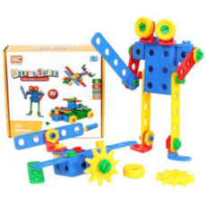 아리아띠 로봇 스위트 블록 82pcs, 색상혼합, 1개