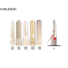 쿠쿠스토어 Renault Kadjar Captur Megane 2/3 버튼 키 케이스 패드 Fob HU5R VAC102 접이식 원격 자동차, 07 Key Shell, 02 3Button