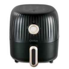 Glolux miniQ 2L 健康氣炸鍋 旋鈕氣炸鍋 小型氣炸鍋 質感氣炸鍋, 典雅黑