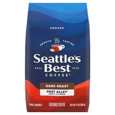 Nestle 네스프레소 시애틀스베스트 다크 로스트 그라운드 커피, 340g, 1개, 분쇄커피