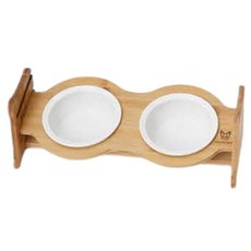 강아지 땅콩 식기 2구 1P 반려견 조절 밥그릇 물그릇yh.2+2suH