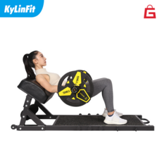 힙쓰러스트머신 힙업 가정용 익스텐션 엉덩이 힙브릿지, 블랙