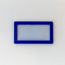 창고이름표 10P 회사선반네임택 펜트리 고무자석 철제선반택, 블루 80x45 10P