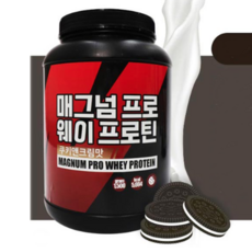 매그넘 프로 웨이 프로틴 쿠키앤크림맛, 1개, 1.5kg