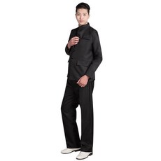 中國風男裝 中山裝 男裝中山服 男青年修身複古學生裝 唐裝 表演服 中國風 休閒套裝 男士套裝 成套男裝
