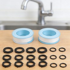 씰테이프 고무 탭 1/2'' 16mm 26개/세트 가정용 휴대용 고, 01 China Mainland