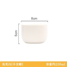 安羽 奶油風陶瓷香薰蠟燭杯 不規則家居裝飾擺件, 1個, 款式 C（不含蠟燭）