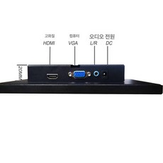 화물차 어라운드뷰 포크레인 미러 블랙박스 지게차, 11.6인치 1366x768 IPS
