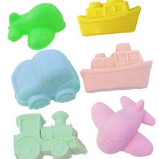 모래놀이 몰드 교통수단 4종 모래놀이모양찍기틀