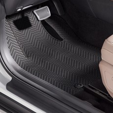 메이튼 현대 전용 TPE 카매트 체인 확장형 운전석, 블랙, 싼타페TM (18년2월~20년6월)_H591