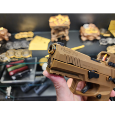 금빛시대 VFC P320 M18 마피오소 스틸 전용 접착식 Parabellum 파라벨럼, 1개, 골드칼라파트
