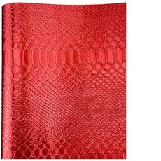 일반 솔리드 레드 리치 직조 다이아몬드 질감 부드러운 인조 가죽 원단 웨딩 장식 DIY 공예 MH003, 1개, MH444