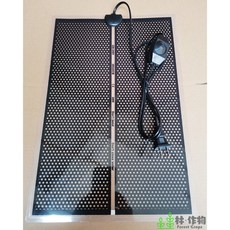林作物 爬蟲加熱墊 台灣110V專用 可調溫 寵物保溫墊 陸龜加溫片, 1個, 蜂巢款28CM x 42CM (20W),一般不加購