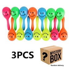 새 앵무새 딸랑이 벨 샌드 해머 마라카스 물기 지능 훈련 애완 색상 랜덤, 1. 3PCS Random color, 1개